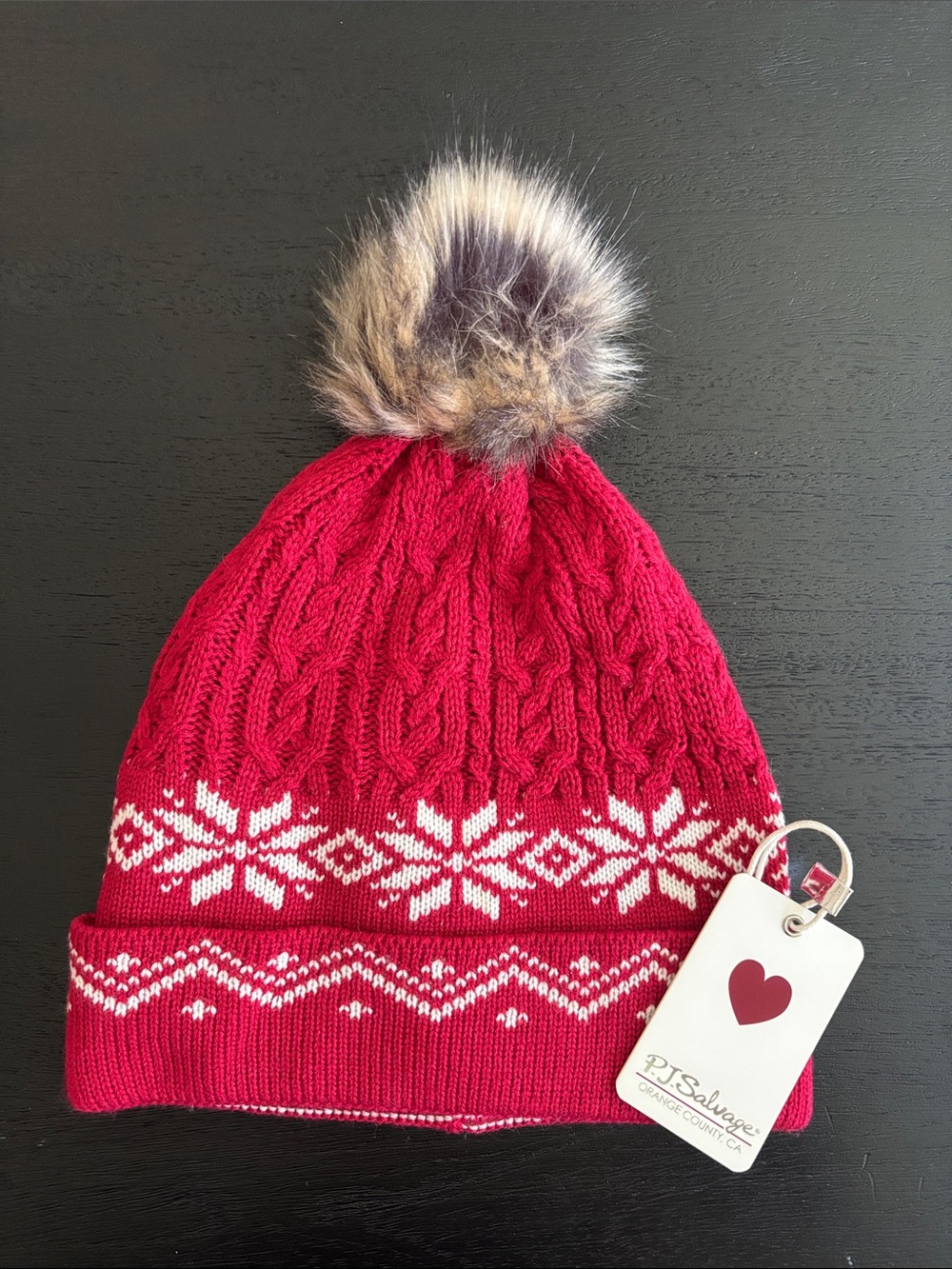 NWT P.J. Salvage Knit Beanie